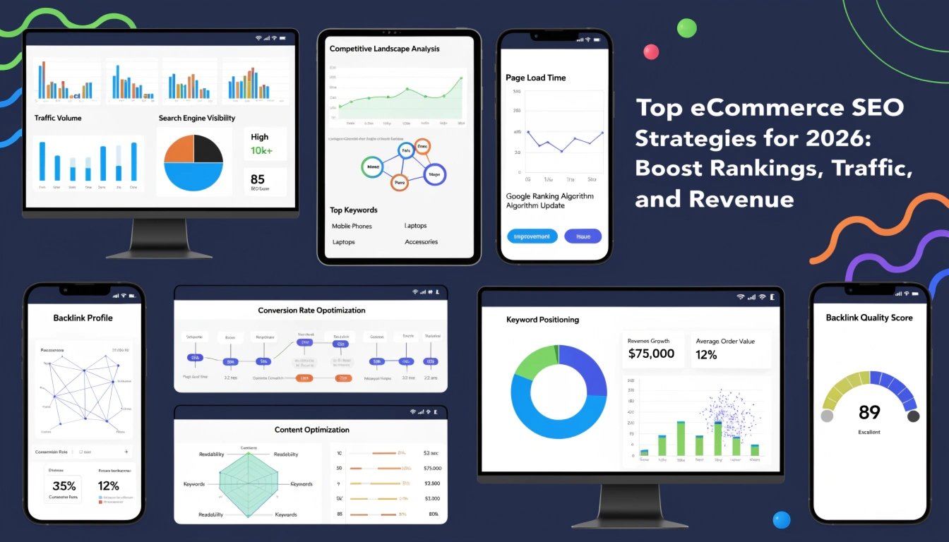Top eCommerce SEO Strategies for 2026: Boost Rankings, Traffic, and Revenue