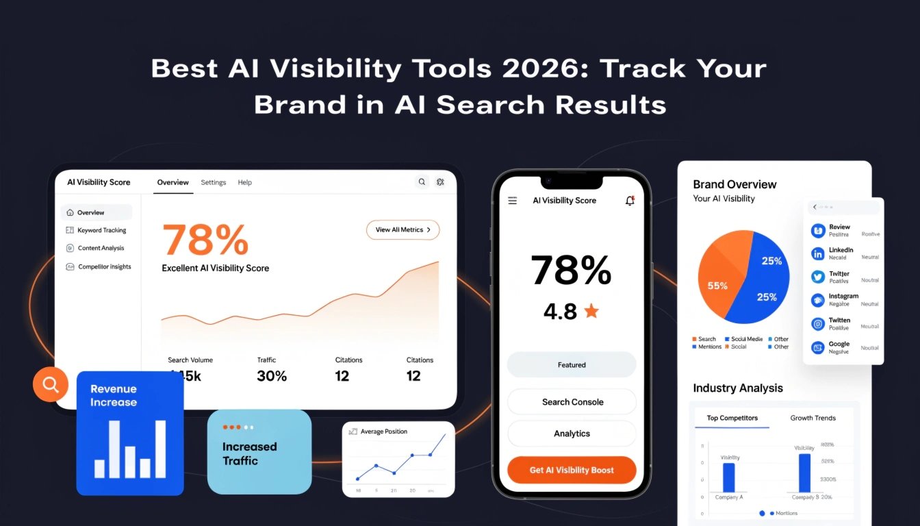 Best AI Visibility Tools 2026: Track Your Brand in AI Search Results